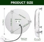 Dia100mm Round Pcb Board 12w 15w AC 110V 120V 230V 3.93'' Retrofit Light Kit For