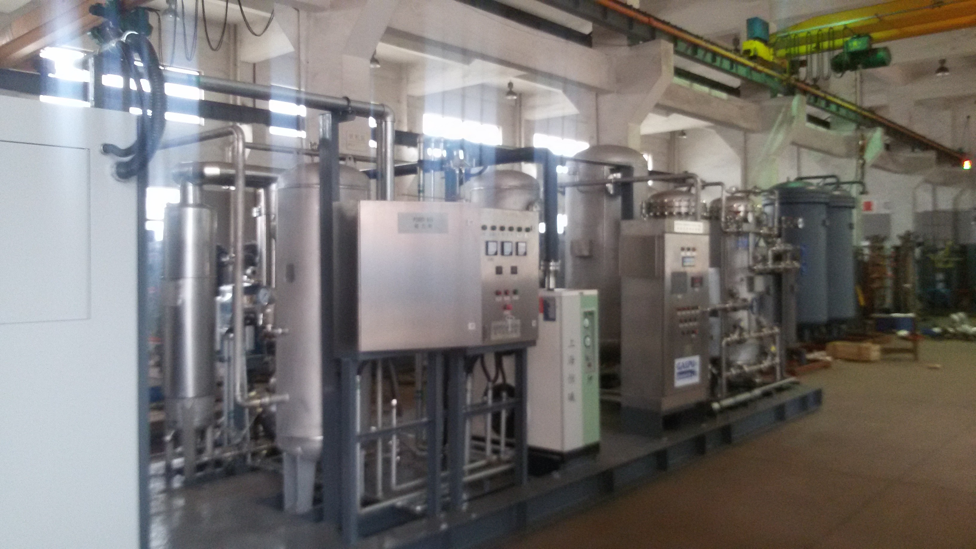 175SCFM Instrument Air Compressor Package Onsite Nitrogen Generation