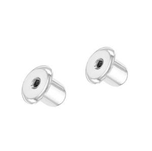 Quality FEDEX Express Silver Plated Screw Back for Children's Earrings in 925 Sterling Silver wholesale