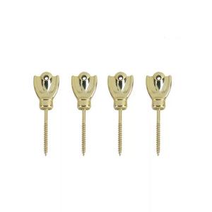 Quality Casket Fastening Metal Bottom Coffin Fittings Silver Painting wholesale
