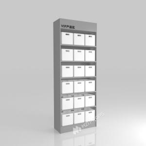 Quality GDR10-TY06 Retail Store Display with Grey Edge Strip and Efficient Storage for Cosmetics Retail Stores wholesale