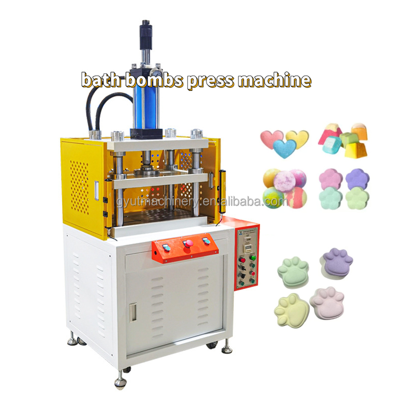 Pneumatic Small Bath Bomb Press Machine Friendly Solid Shampoo Bars Moulding Machine
