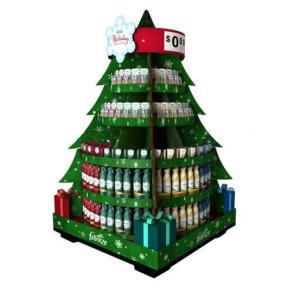 Quality Slatwall Customize Wood Display Stands MDF For Drinking / Iceream wholesale