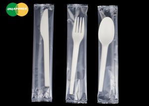 Quality Biodegradable CPLA Cutlery Disposable Spoon Fork Sustainable wholesale