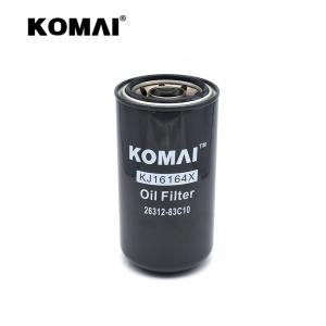 Quality KOMAI Excavator Oil Filter 26312-83C10 oil filter C-2811 P502444 SF03C10 C-XKBH-01965 wholesale
