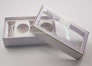 Quality Recycled Sturdy White Cardboard Gift Boxes With Lids Blister Inner Stage Tray Personalised wholesale