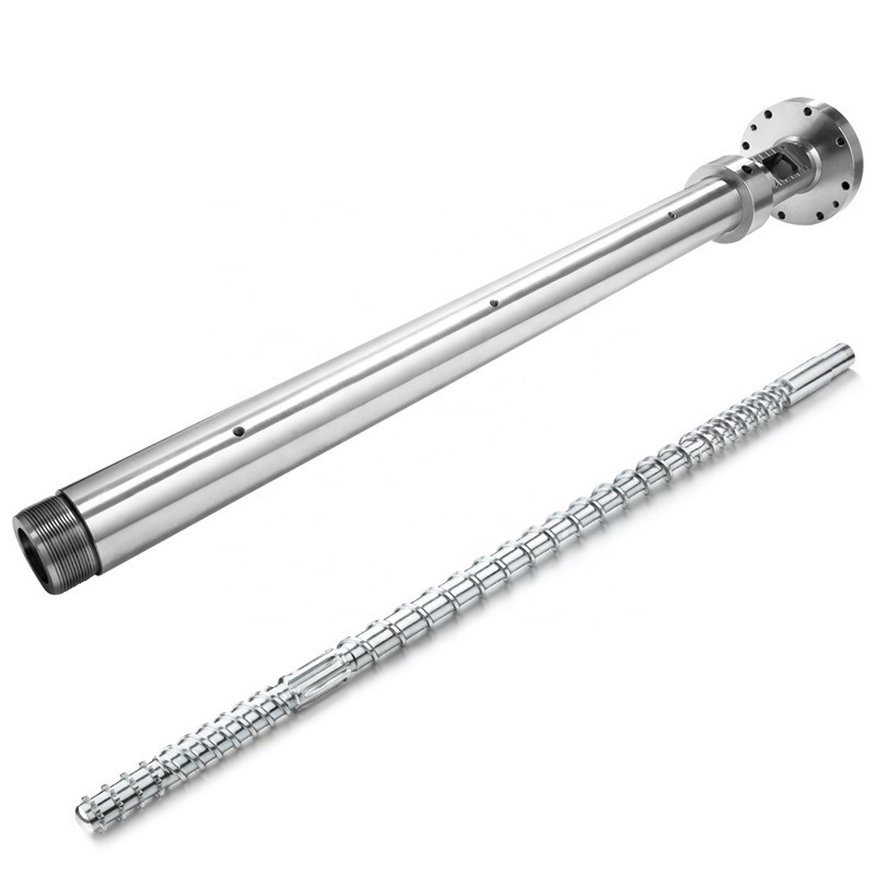 OEM Extrusion Screw Barrel for Pipe Profile Blow Film Extrusion Equipment Machines