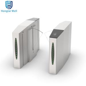 Quality 304 Stainless Steel Flap Barrier Turnstile 850mm Channel Width wholesale