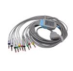 TPU GE Marquette 10 Lead Ekg Cable With Banana 4.0 2029893-001
