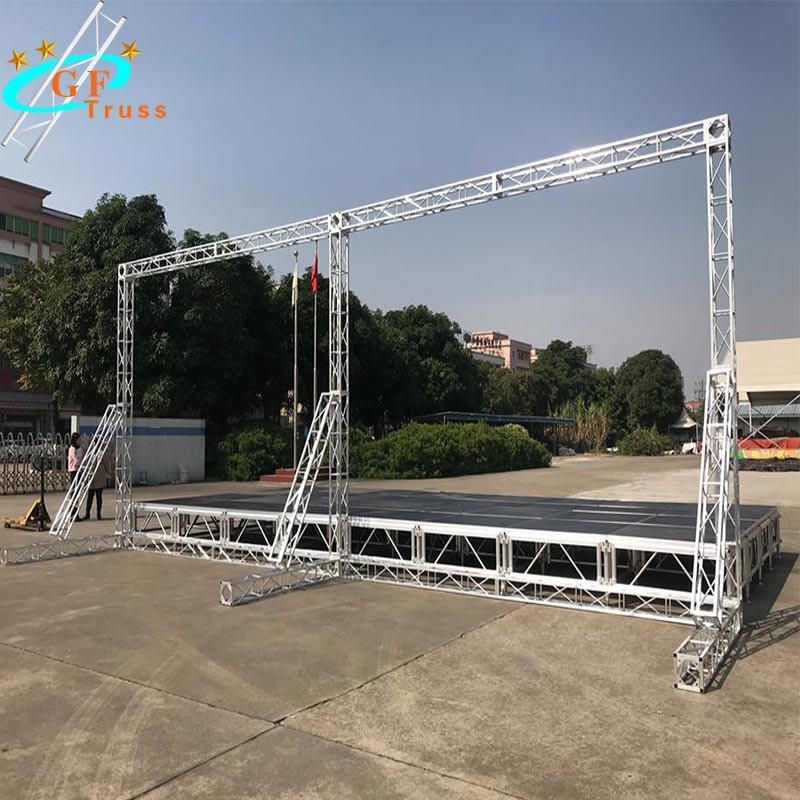 Customized Aluminum Portable Stage Platform For Outdoor Concert