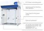 LCD Screen Chemistry Lab Fume Hood Fluorescent Light For Toxic Chemical Fog /