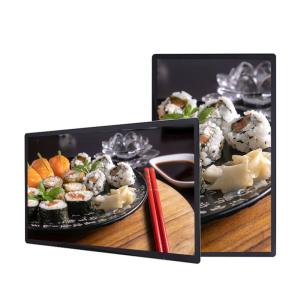 Quality Restaurant E Poster 450cd/m2 15.6 Inch LCD Video Wall CCC wholesale