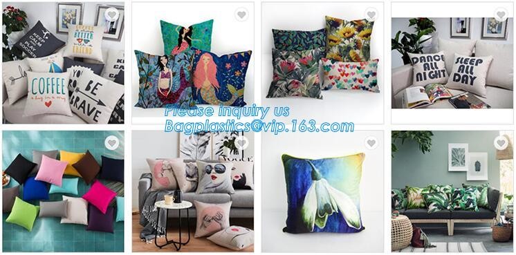 Square custom wholesale pillow insert,white square vacuum package pillow cushion inserts,PP cototon wholesale pillow cus