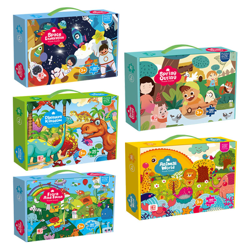 5 To 7 Years 205gsm CCNB Paper Jigsaw Puzzle Gift Game Toy
