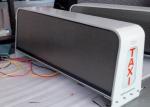 Outdoor Bright Taxi Top LED Display Roof Signs For Cars With Double Side Screen