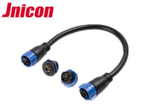 Quality High Current Waterproof Data Connector , 12 Pin Waterproof Connector Plug Lock Cable Welding wholesale