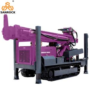 Quality Crawler Water Drilling Machine for Deep Water Well Drilling Equipment 6300×2300×2650mm wholesale