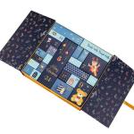 Open Door Magnet Cardboard Paper Gift Box For Cosmetic Jewelry Makeup Advent