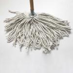 Cotton Mop Head Metal Socket Wooden handle Hotel, Home, Industrial Use