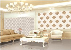 Quality Home Living Room PVC Vinyl Wallpaper Anti - Static For Decoration , Free Samples wholesale