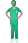 Kids Doctors Scientist Medical nurse White Lab Coat scrubs Costume For Halloween