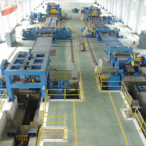 Quality Speed Cut to Length Line for Sheet Metal Uncoiling Leveling and Shearing at 0-25 m/min wholesale