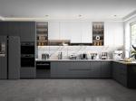 Luxury Hotel European Karachi Kitchen Furniture Modern Kitchen Cabinets Gray