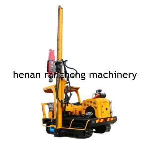 Quality 70KW Engine Solar Pile Driver Drilling Rig For Borehole wholesale