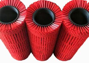 Quality Nylon Bristle Polypropylene Solar Panel Cleaning Brush Cylinder Rotary Roller Brush wholesale