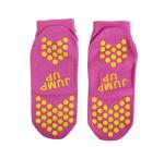 Jump Up Bounce Non Slip Grip Socks Trampoline neon Socks For Kids And Adults