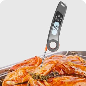 Quality LCD Backlight Kitchen Cooking Meat Digital Food Thermometer wholesale