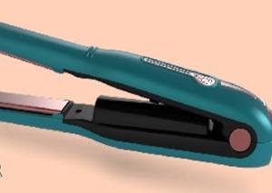 Quality Black Battery Operated LED Indicator Rechargeable Hair Straightener wholesale
