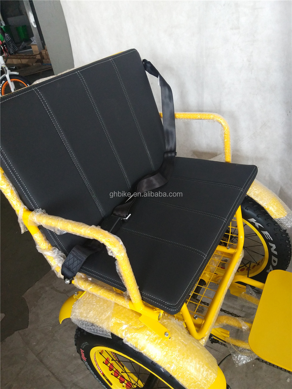 48V E Trike 3 Wheel 750 Watt Fat Tire Rickshaw with Bafang 750W Motor and Performance