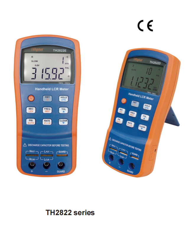 Portable Lcr Meter 100khz Handheld Capacitance 0.25% Accuracy