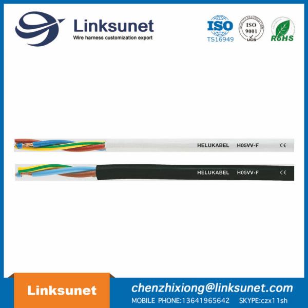 H05W - F 3G , 2.5mm2 BK Wire And Cable BS Standard Helukable Bare Copper
