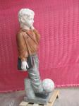 Child marble sculpture
