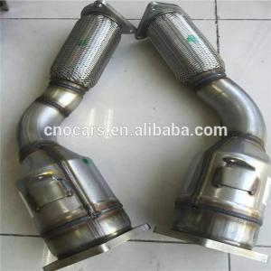 Quality Three Way Car Catalytic Converter Shell for Porsche Cayenne Turbo Cleaner 955113021BX 955113022BX wholesale