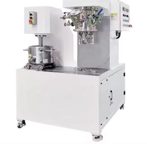 Quality Pharmaceuticals Chemicals Double Vacuum Planetary Mixer Cosmetics Vacuum Emulsifier Mixer wholesale