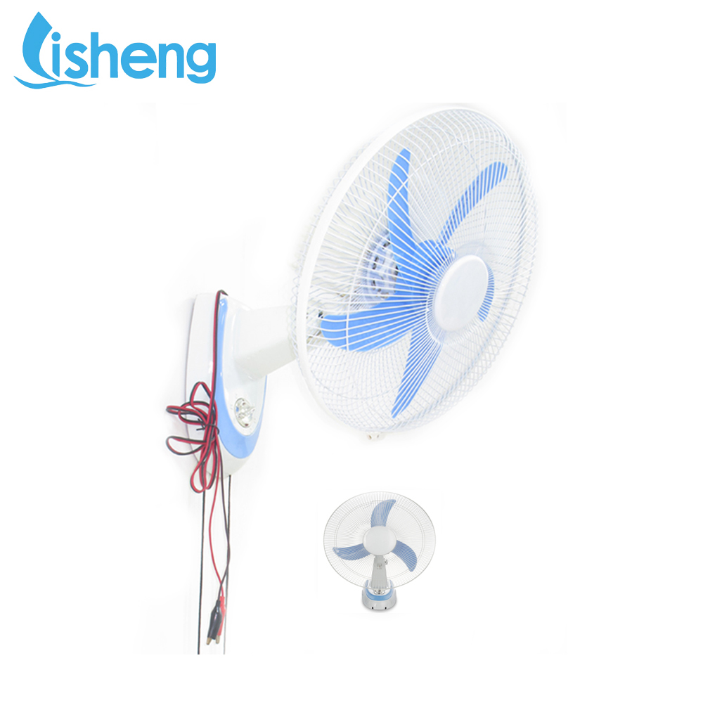 Dc 16 Inch Electric Wall Mounted Cooling Fan Low Noise For Home