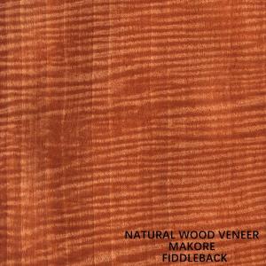 Quality Musical Instruments Africa Makore Wood Veneer Straight Fiddle Back Grain wholesale