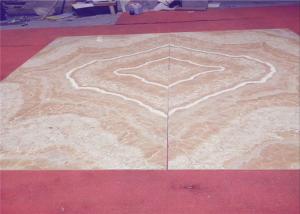 Quality Book Match Natural Stone Tiles Luxury Orange Veins Onyx Living Room Wall Tile wholesale