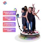 1 Person 360 Rotating Photo Booth Remote Control Customized Logo