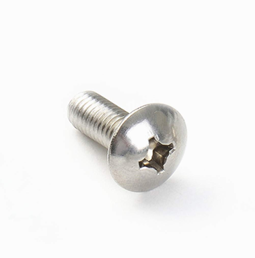 Steel Pan Head Machine Screws Bolts M3 M4 M5 M6 M8 M10 M12 1/4 5/16 3/8 1/2 for 8-32 x 3/4 Inch Drawer Knobs Pull Handle