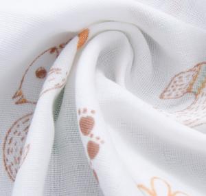 Quality Two Layers 40S 125GSM Double Gauze Material Bamboo Swaddle Blanket wholesale
