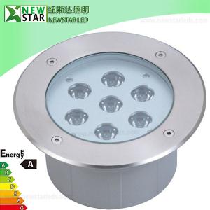 Quality 24V DC 7W 21W Waterproof Warm White Led Inground Light wholesale