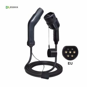 Quality IP55 Electric EV Charger Plug Type 2 To Type 2 Charging Cable 32A 7Kw wholesale