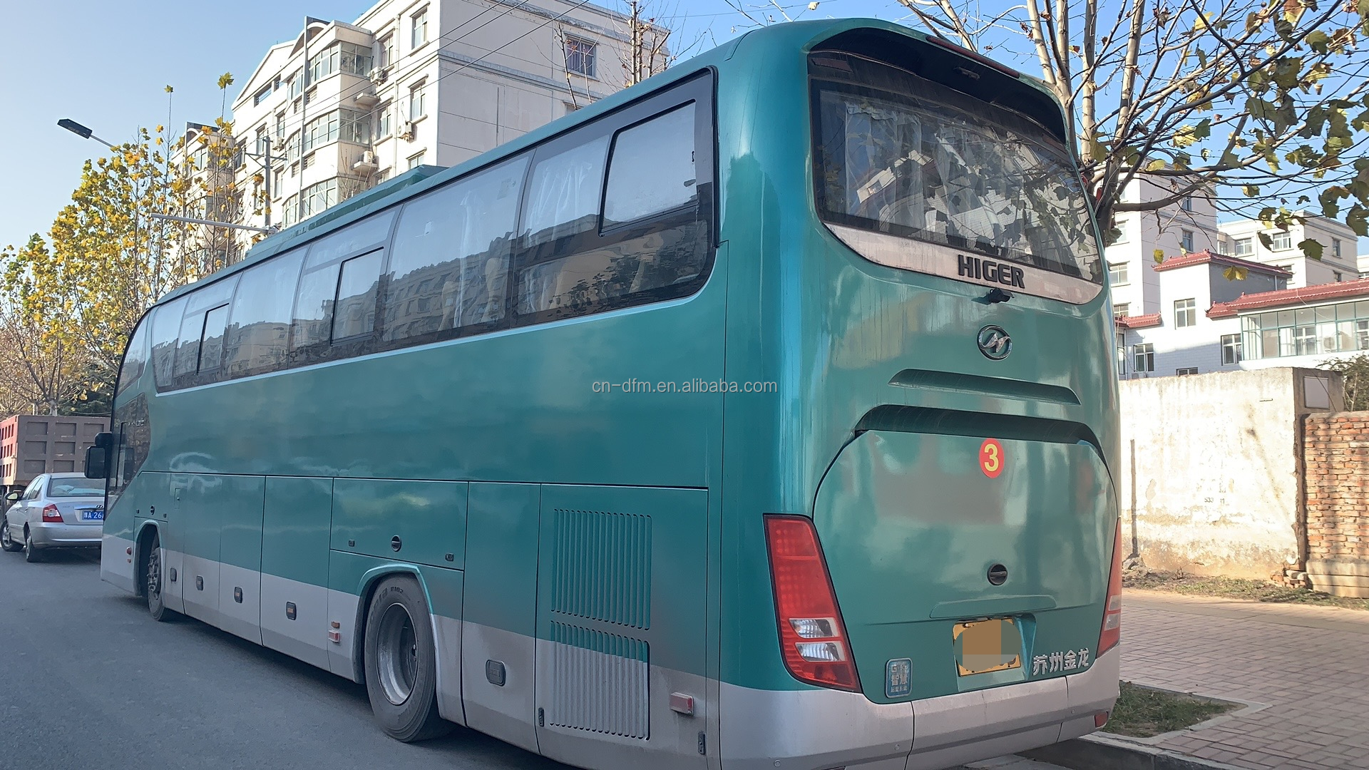 Public Transportation Used 67 Seats Coach Bus with Engine Capacity 8L and 213kw Engine Power