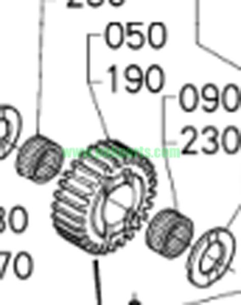 3C001-48320 Kubota Tractor Parts Rear Axle Planetary Gear (27T) Agricuatural