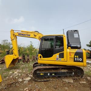 Quality Good Condition Komatsu Used Excavator Pc110 Japan Imported Second Hand Digger wholesale