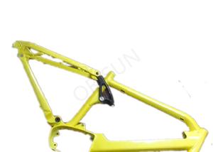 Quality Electric Aluminum Full Suspension Frame , 27.5 Plus Motorized Bike Frame wholesale
